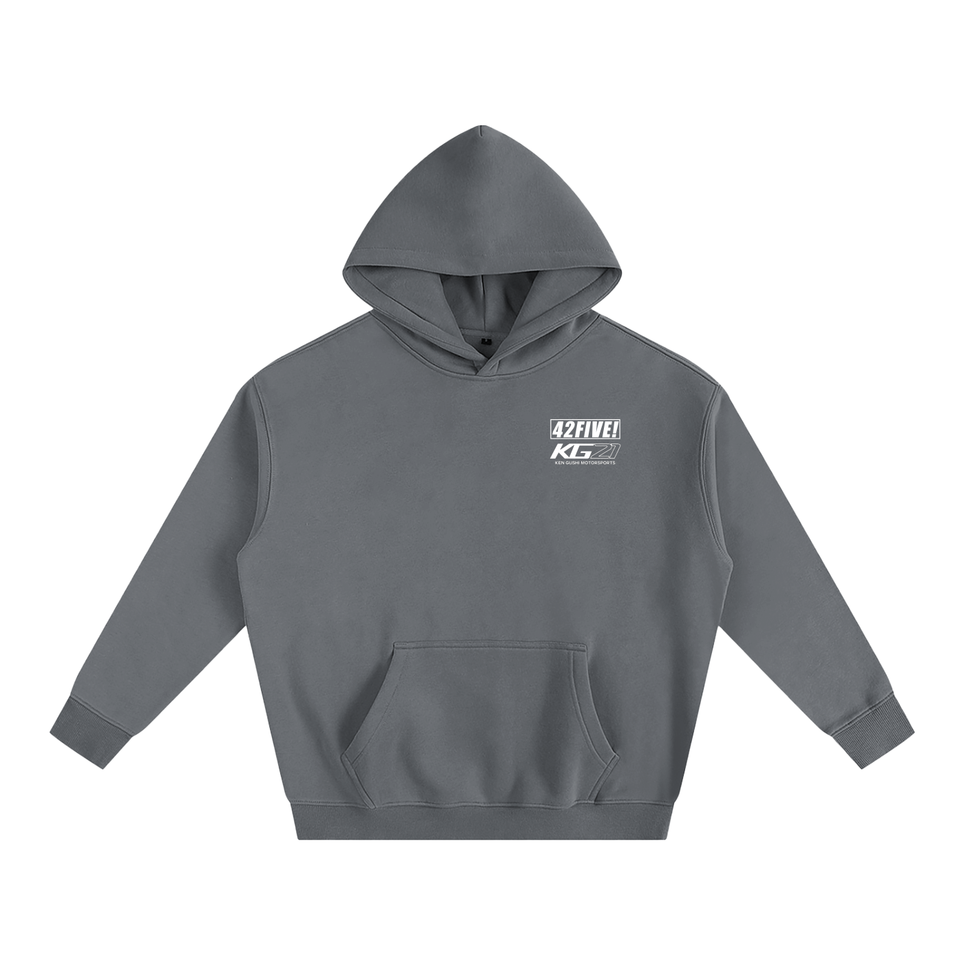 42FIVE! x KG21 - Oversize Fleeced Hoodie – 425 VISUALS