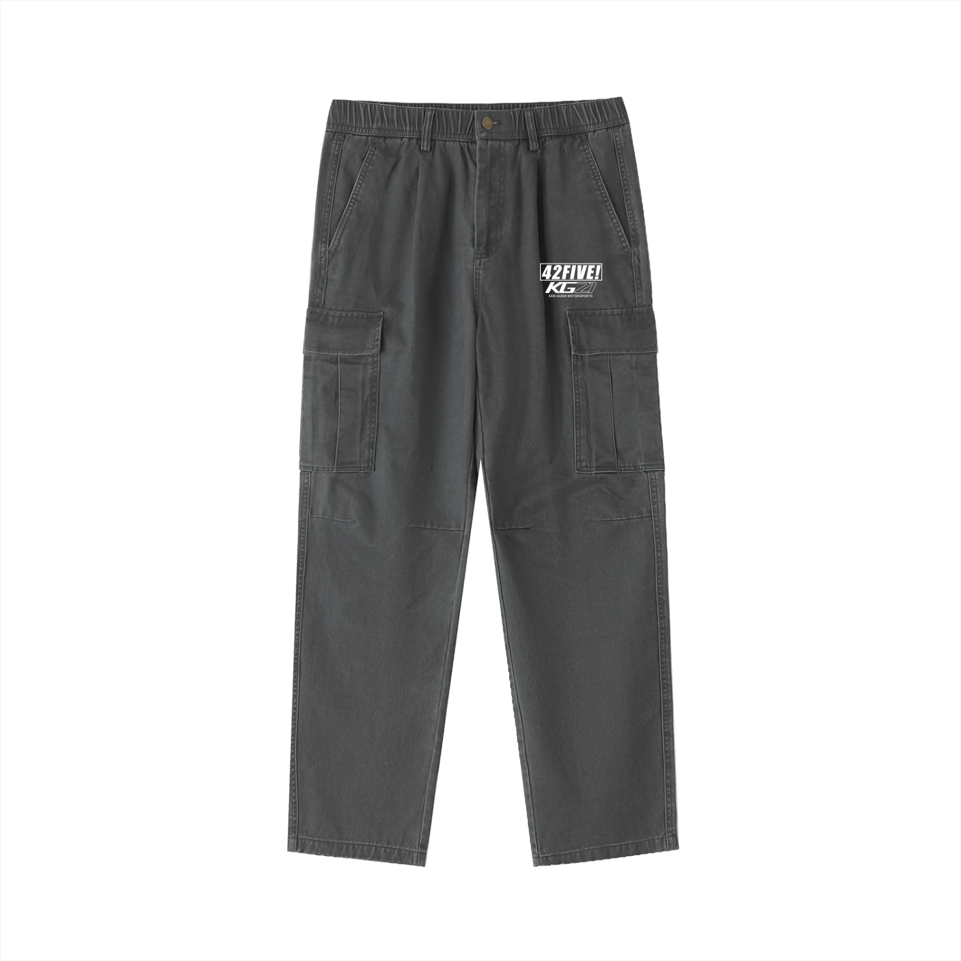 42FIVE! x K. Gushi 21 Elastic-Waist Cargo Pants