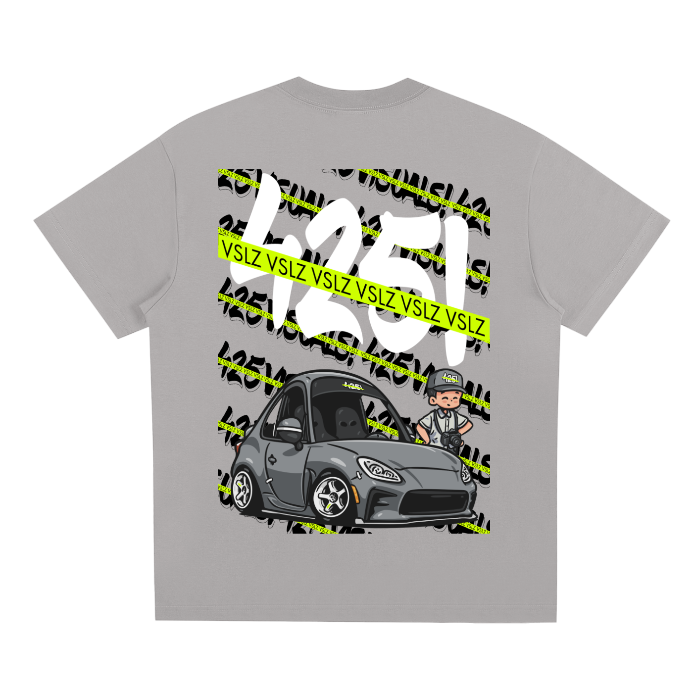 "425! VSLZ" x Chibi Design Boxy Tee