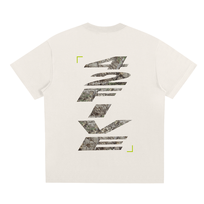 "42FIVE" CAMO Boxy Tee x White