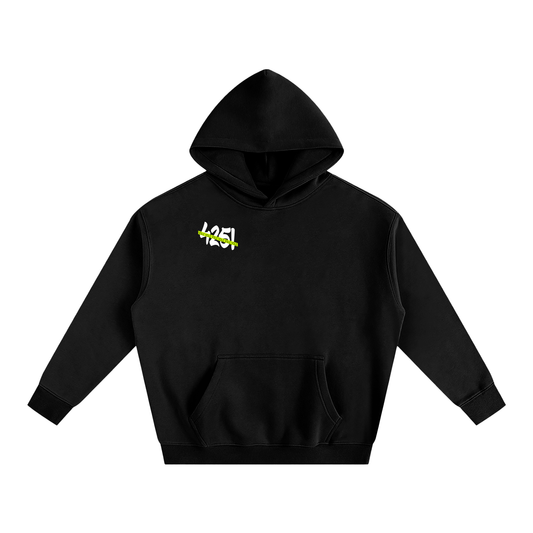 "425! VSLZ" Oversize Fleeced Hoodie