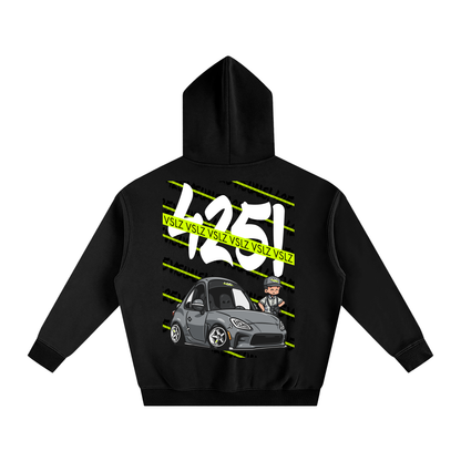 "425! VSLZ" x Chibi Design Oversize Fleeced Hoodie