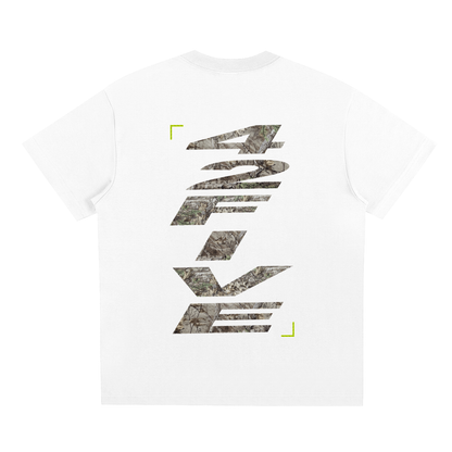 "42FIVE" CAMO Boxy Tee x White