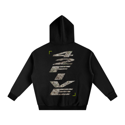 "42FIVE" x Camo Oversize Fleeced Hoodie