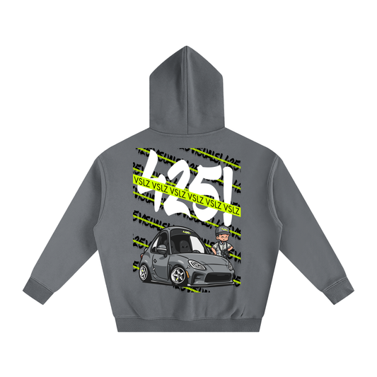 "425! VSLZ" x Chibi Design Oversize Fleeced Hoodie