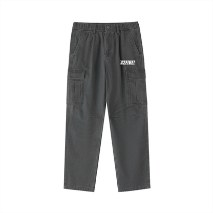 42FIVE! - Cotton Elastic-Waist Cargo Pants