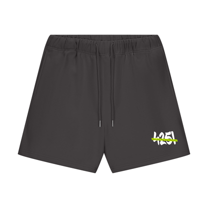 "425! VSLZ" Fleece Loose Fit Shorts