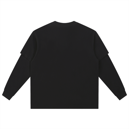 42FIVE! x K. Gushi 21 Layered Long Sleeve Oversized Tee