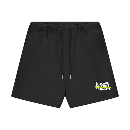 "425! VSLZ" Fleece Loose Fit Shorts