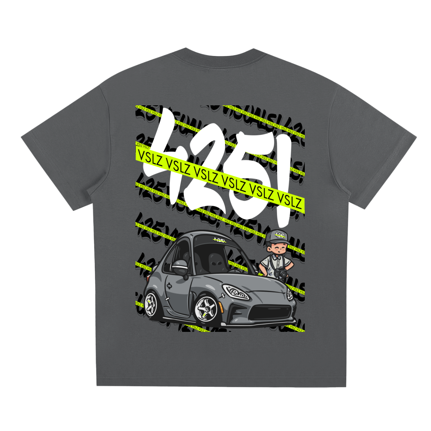 "425! VSLZ" x Chibi Design Boxy Tee